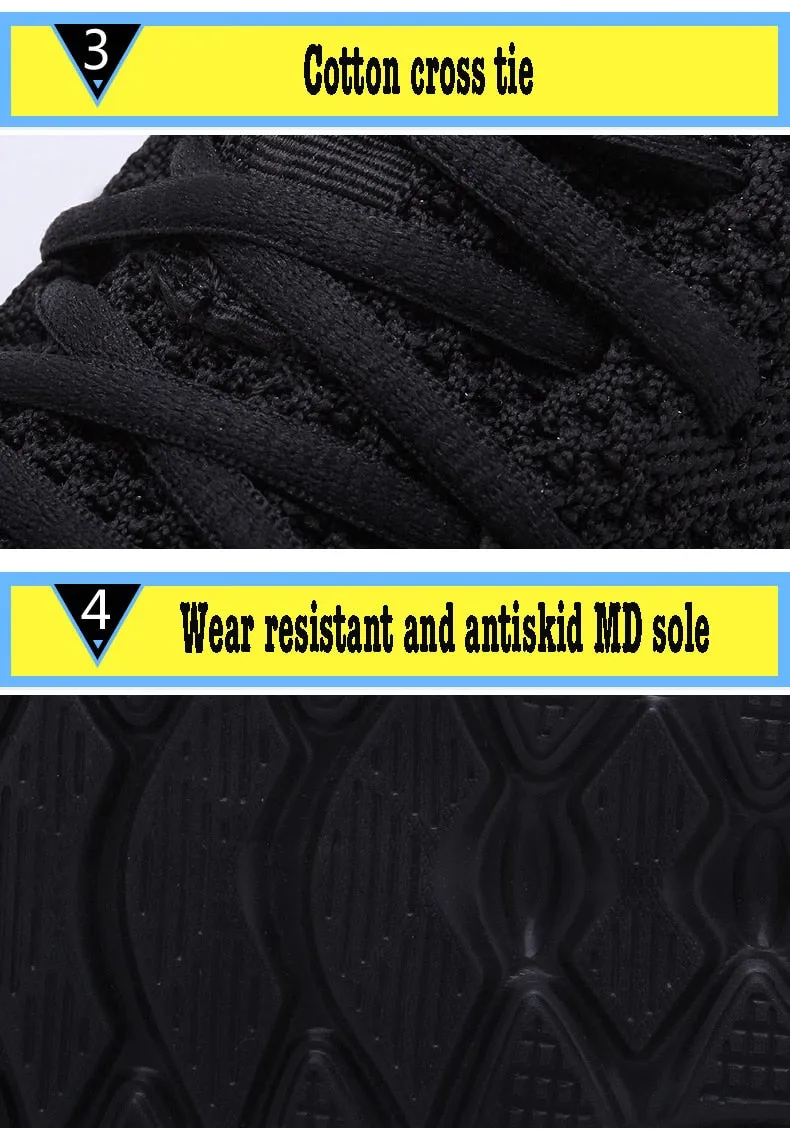 Hnzxzm Men Light Running Shoes  Breathable Lace-Up Jogging Shoes for Man Sneakers Anti-Odor Men's Casual Shoes Drop Shipping
